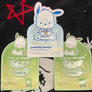Crème Shop x Pochacco Perfectly Plump Sheet Mask - White